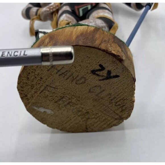 Hopi Kachina Doll Hano Clown Golfer Golf Signed F. Begay Native  American READ - Picture 13 of 13